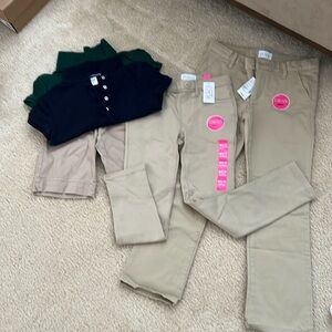 Girls uniform lot